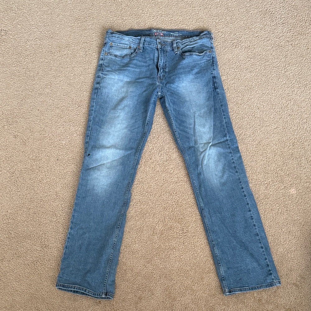 Levi's 285 Straight Fit Blue Jeans